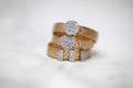 Rose Gold Twisted Band Ring