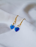 Brushed Gold Hoop Earrings